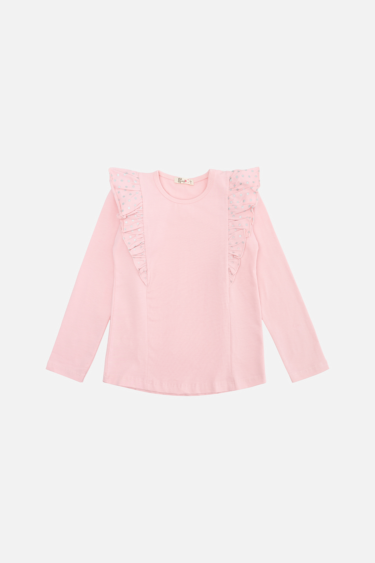 Футболка з довгим рукавом для дівчинки 98 рожевий Barmy ЦБ-00241841
