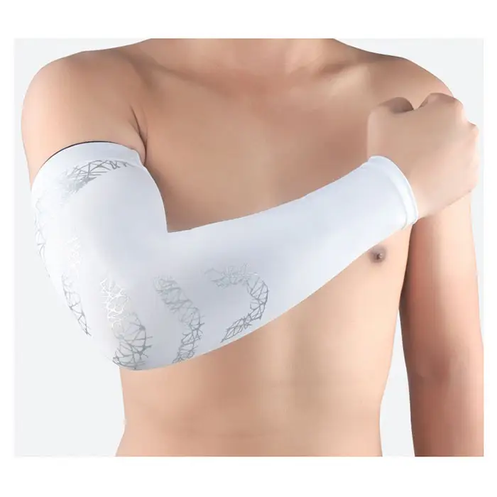 Компресійний рукав еластичний бандаж Clefers LVR 001 XL 42x29x19 см White (16027-hbr)