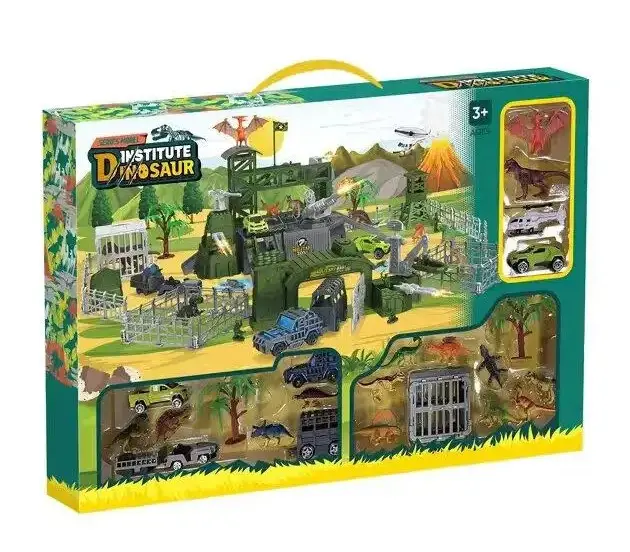 Дитячий набір динозаврів Yufeng Institute Dinosaur Зелений (151549)