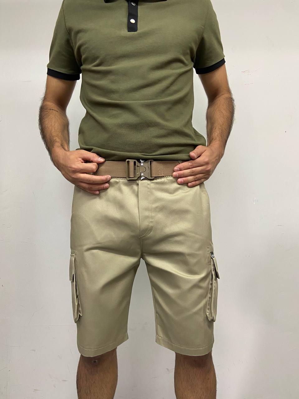 Шорти чоловічі Intruder Indiana Бежевий XXL (1272831890/XXL)