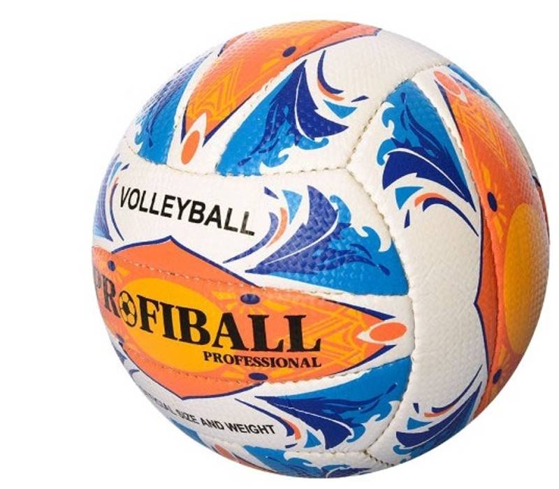 М'яч волейбольний PROFIBALL Size 5 HKOURTU784 White-Orange-Blue (gab_krp190QWTS61)