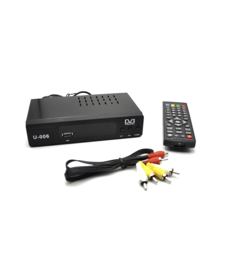 Тюнер Т2 Unique ТБ Т2 un006 Цифровий ресивер Metal