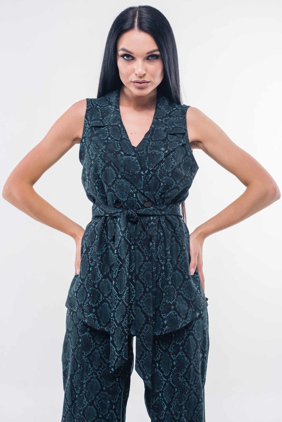 Жилет RiMari Керрі ЖЛ 16.2-76/19 44 Смарагдовий (9322)