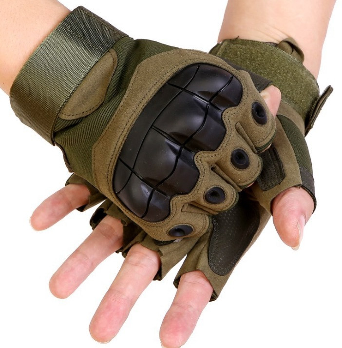 Рукавички без пальців штурмові тактичні Viper HJG00377 Зелений (tau_krp270_00377f)