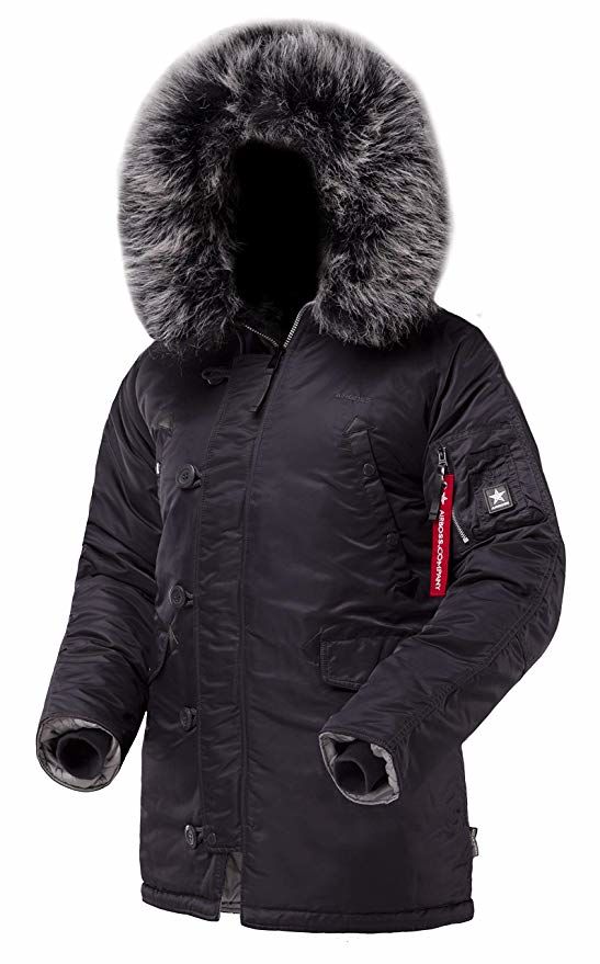 Парку Airboss Winter Parka XS Dark Grey/Siver (Airboss-20379-XS)