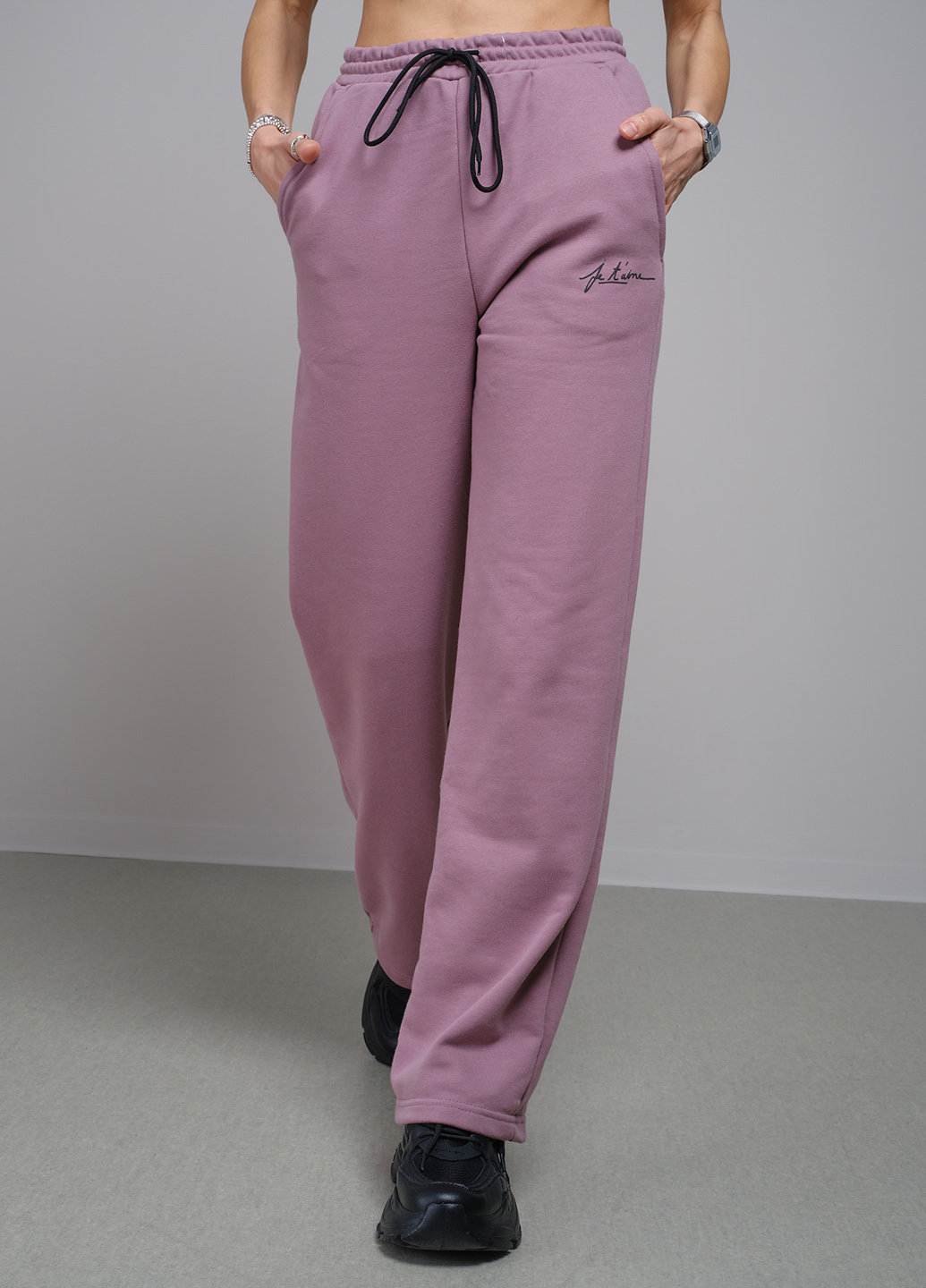 Штани жіночі 102980 XL Fashion Фіолетовий