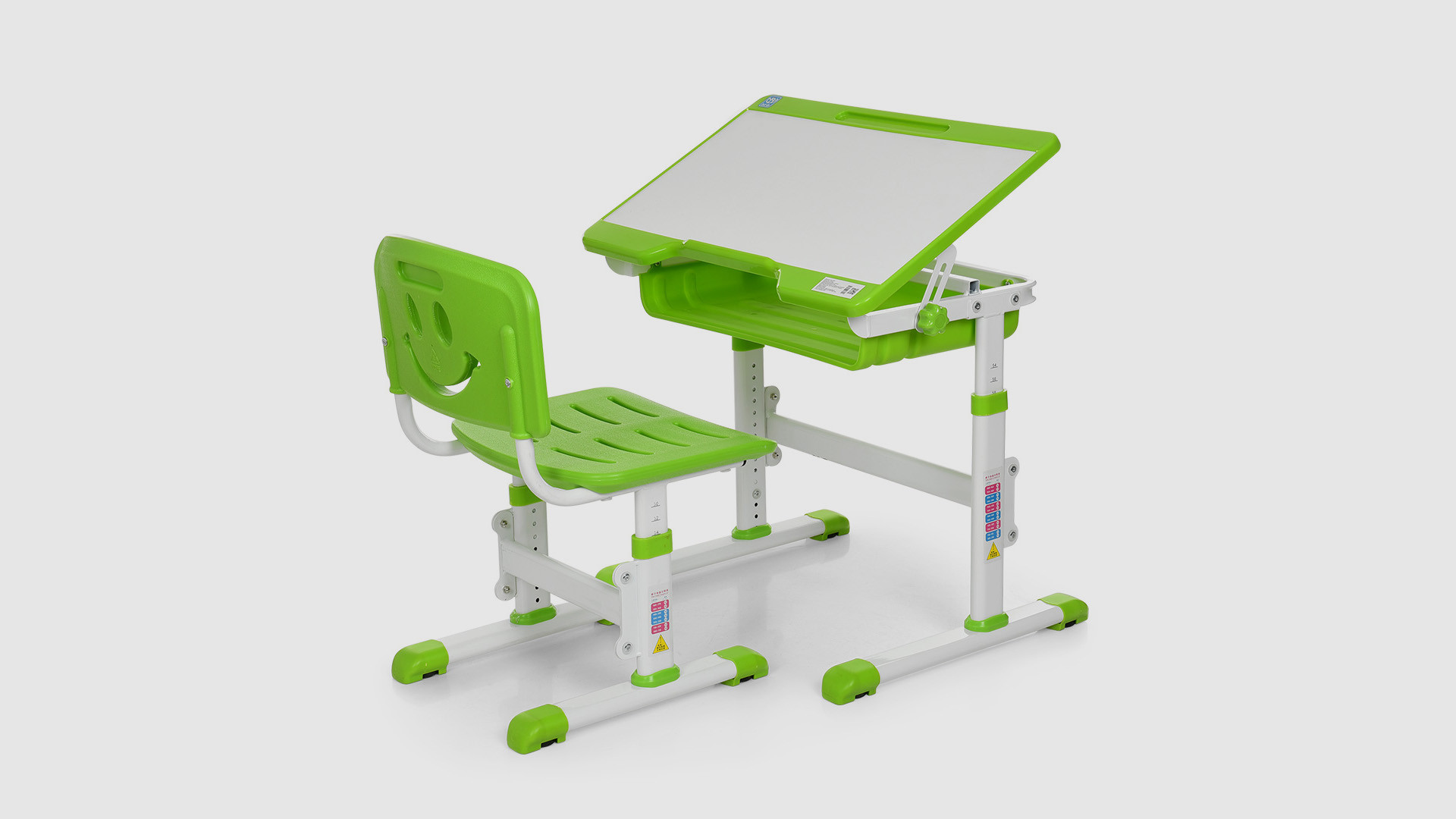 Парта зі стільцем BAMBI M3230-5 Зелений (KI00454)
