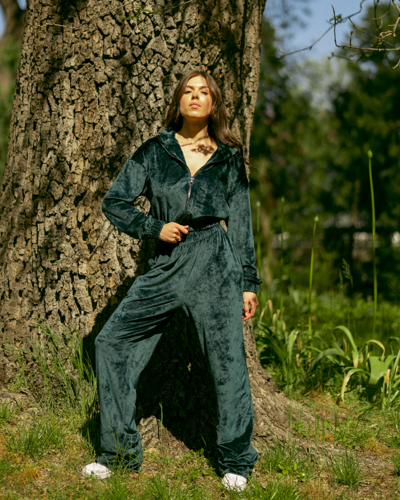 Спортивний костюм жіночий Модельер 9137 44-46 Смарагдовий (12958)