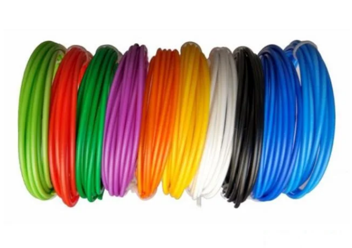 Якісний пластик PLA для 3D ручки для малювання 20 кольорів по 10 м.