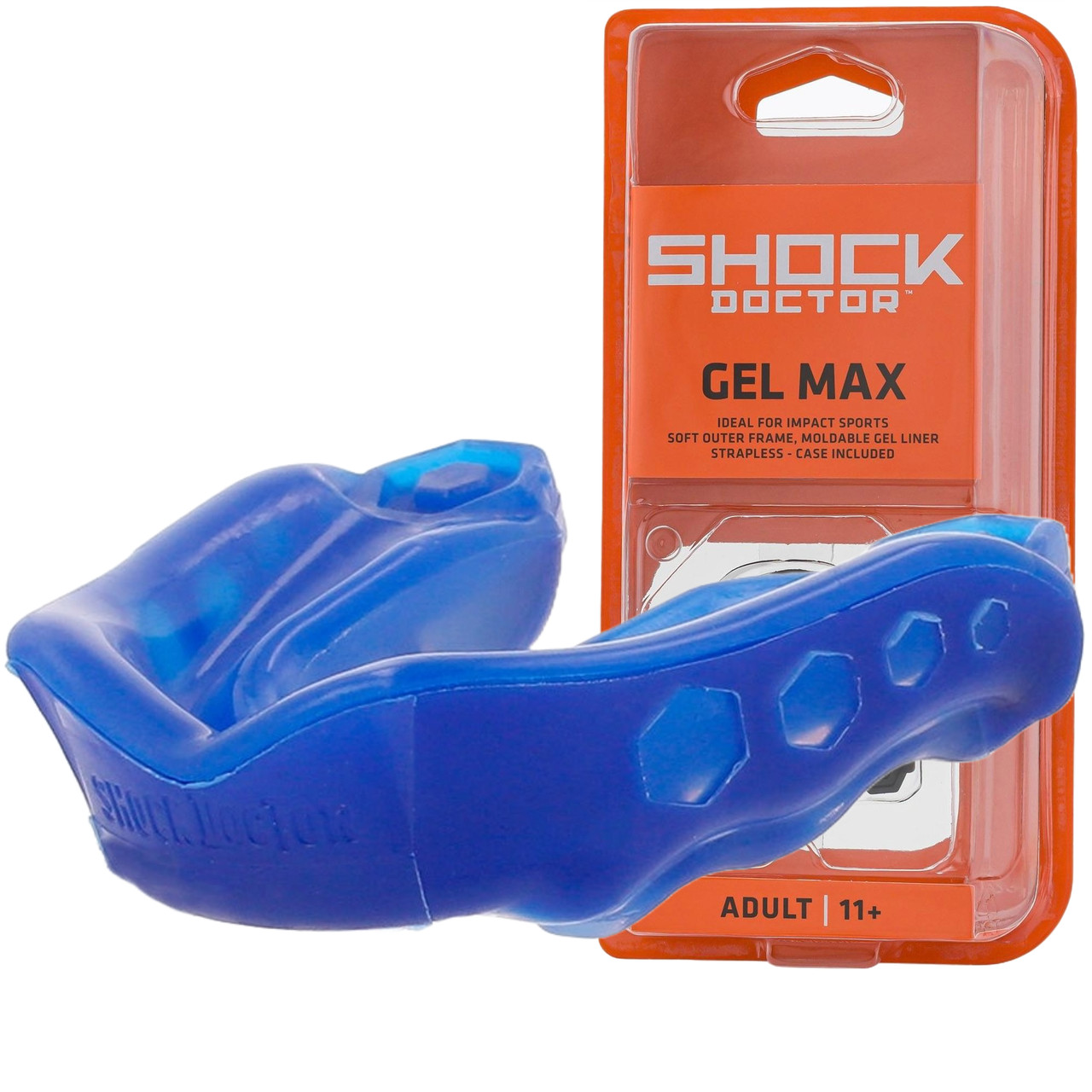 Капа доросла Shock Doctor Gel Max 11+ Blue (6150-BLU-AD)