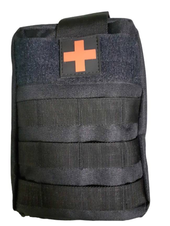 Аптечка тактична BTMF MOLLE медична військова Чорна