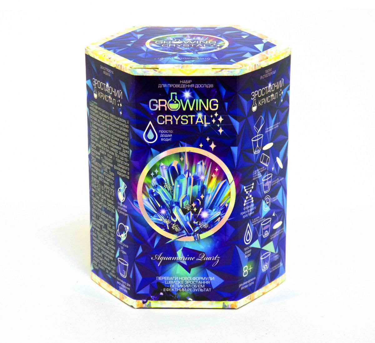 Набір для проведення дослідів Growing Crystal рус Dankotoys (GRK-01-05)