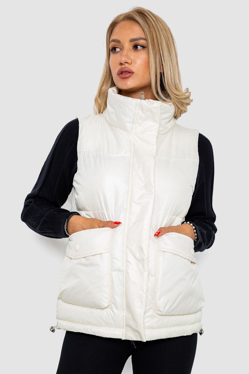 Жилет жіночий AGER Кремовий XXXL (244R533)