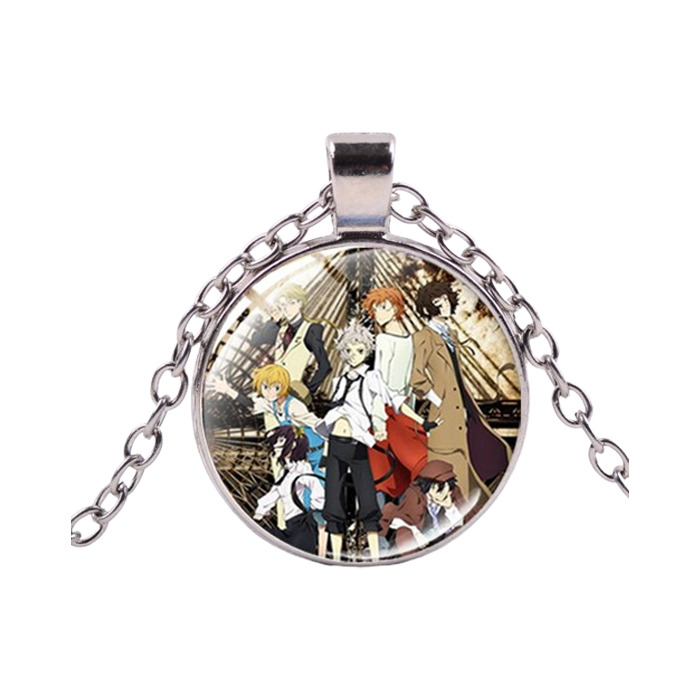 Кулон круглий Bioworld Літературні генії Бродячі Пси Bungo Stray Dogs (23158)