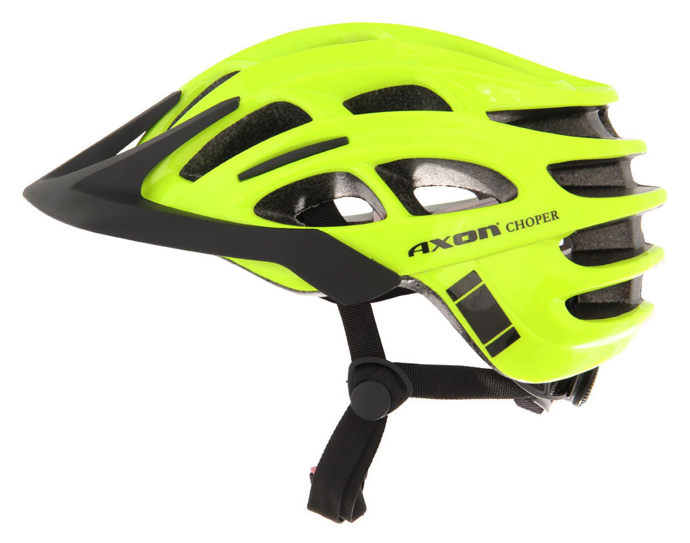 Шолом велосипедний P701052 Axon Choper S-M Neon-Yellow (hub_elps95646)