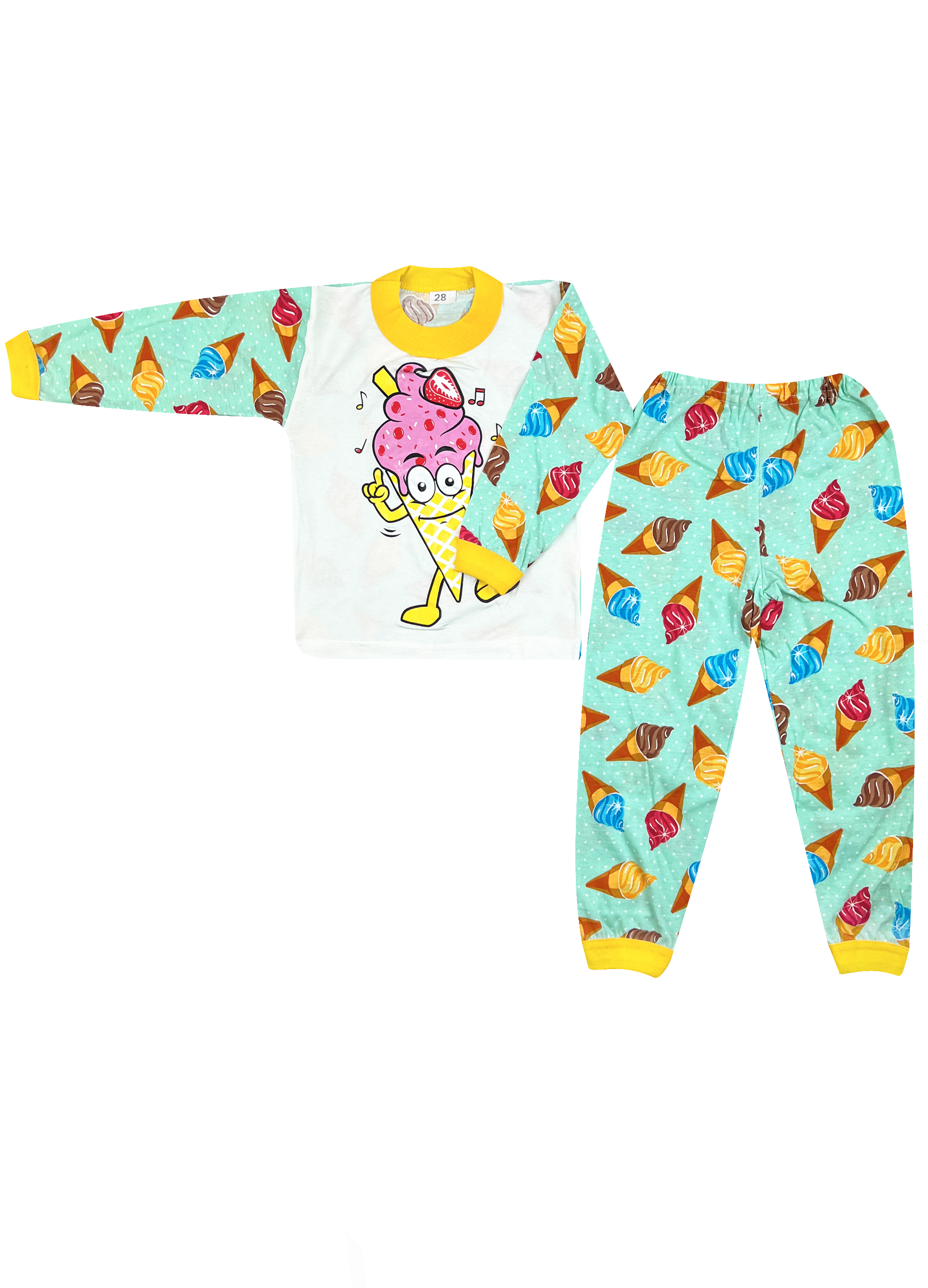 Піжама для дівчинки Модельер 31817 28 Різнокольоровий (18057)