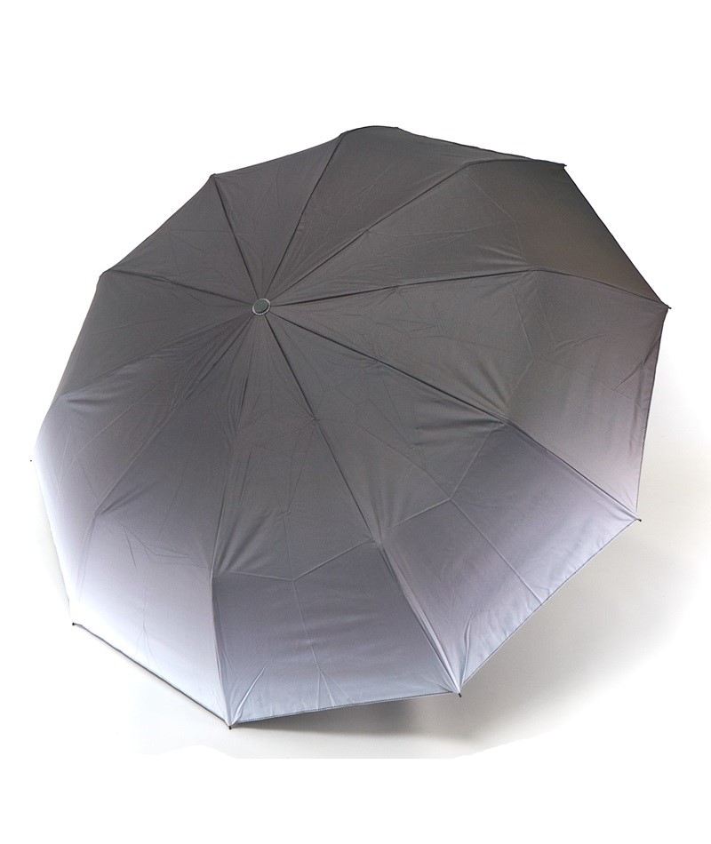 Парасолька жіноча автомат Bellissimo №M634 10 подвійних спиць Сірий