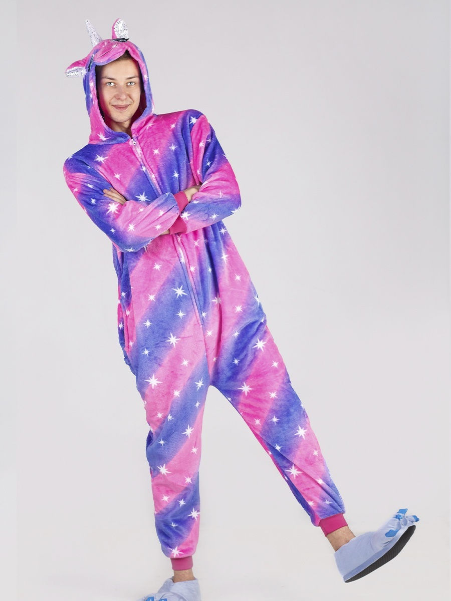 Піжама кігурумі Jamboo Магічний єдиноріг M Різнокольоровий (J400924)