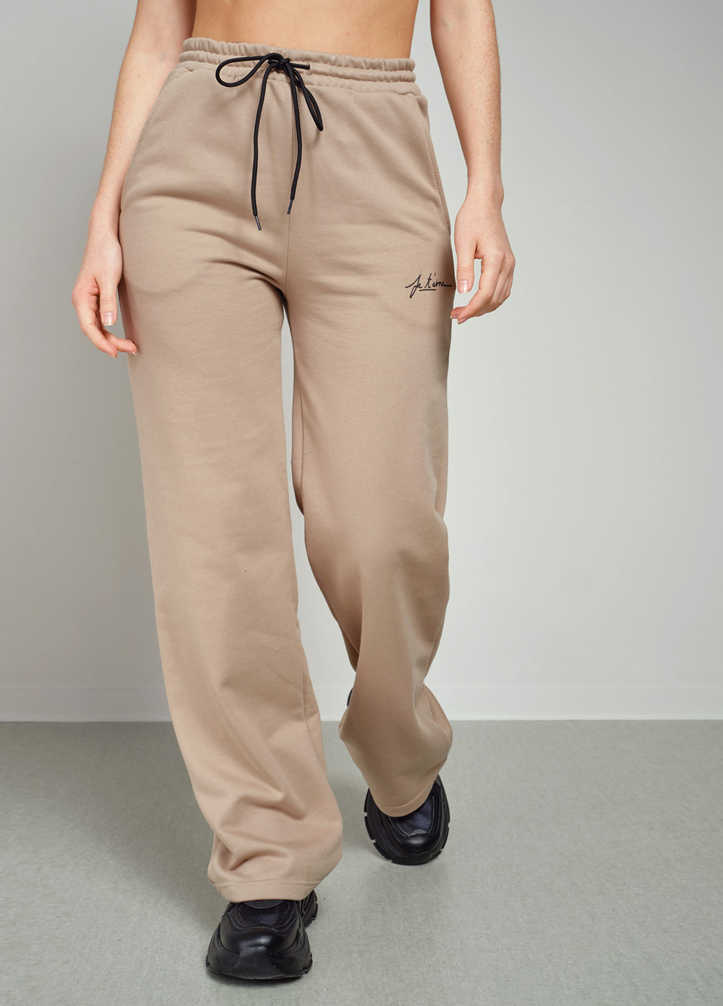 Штани жіночі 102986 M Fashion Бежевий