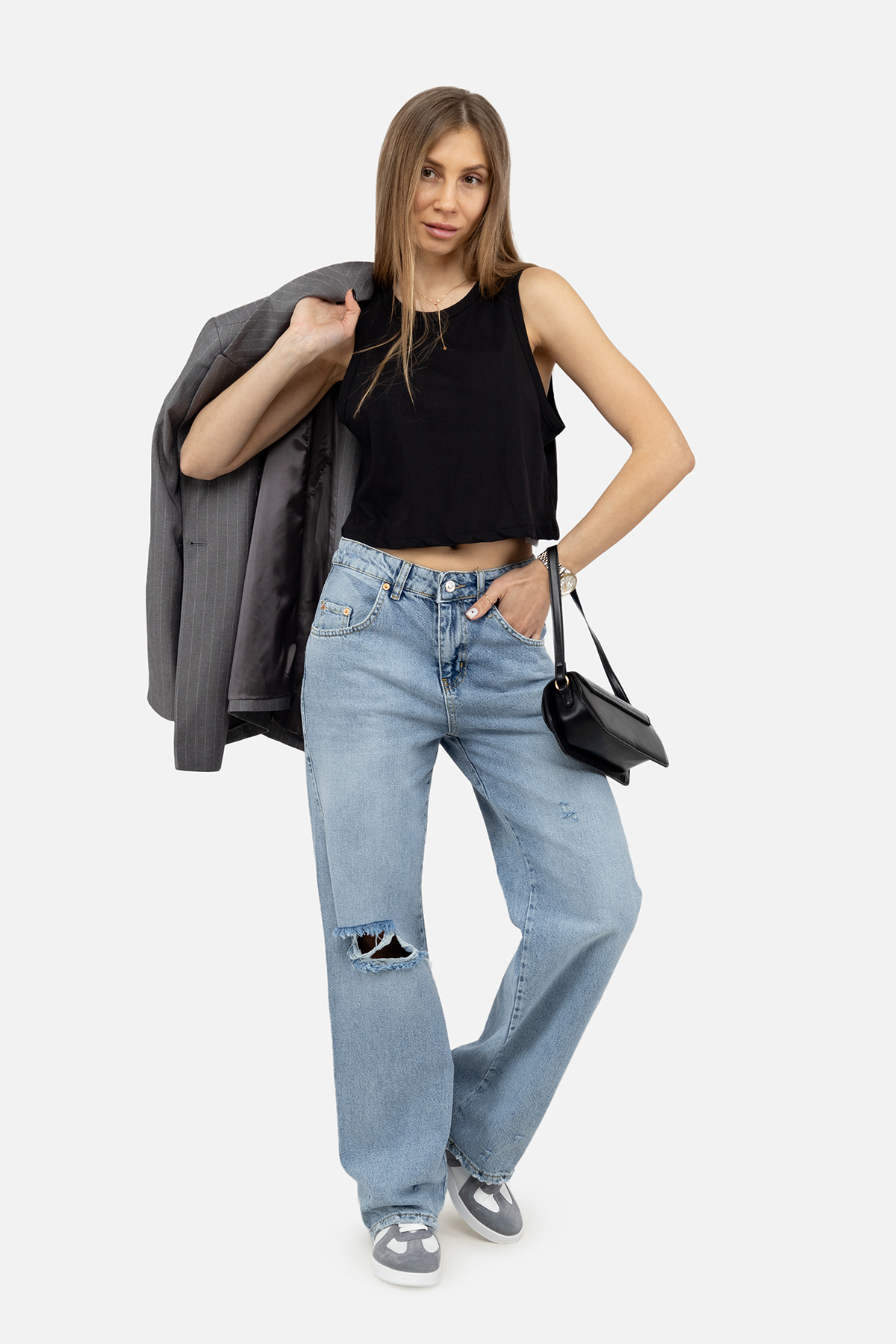 Майка жіноча Busem L Чорний ЦБ-00250398 (SKT000993104)