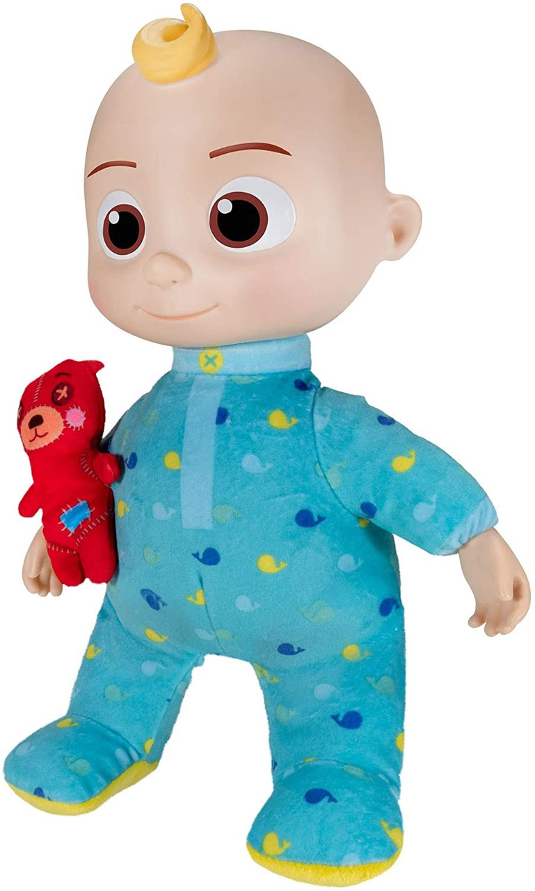 М'яка іграшка-лялька зі звуком Cocomelon Roto Plush Bedtime JJ Doll 30 см