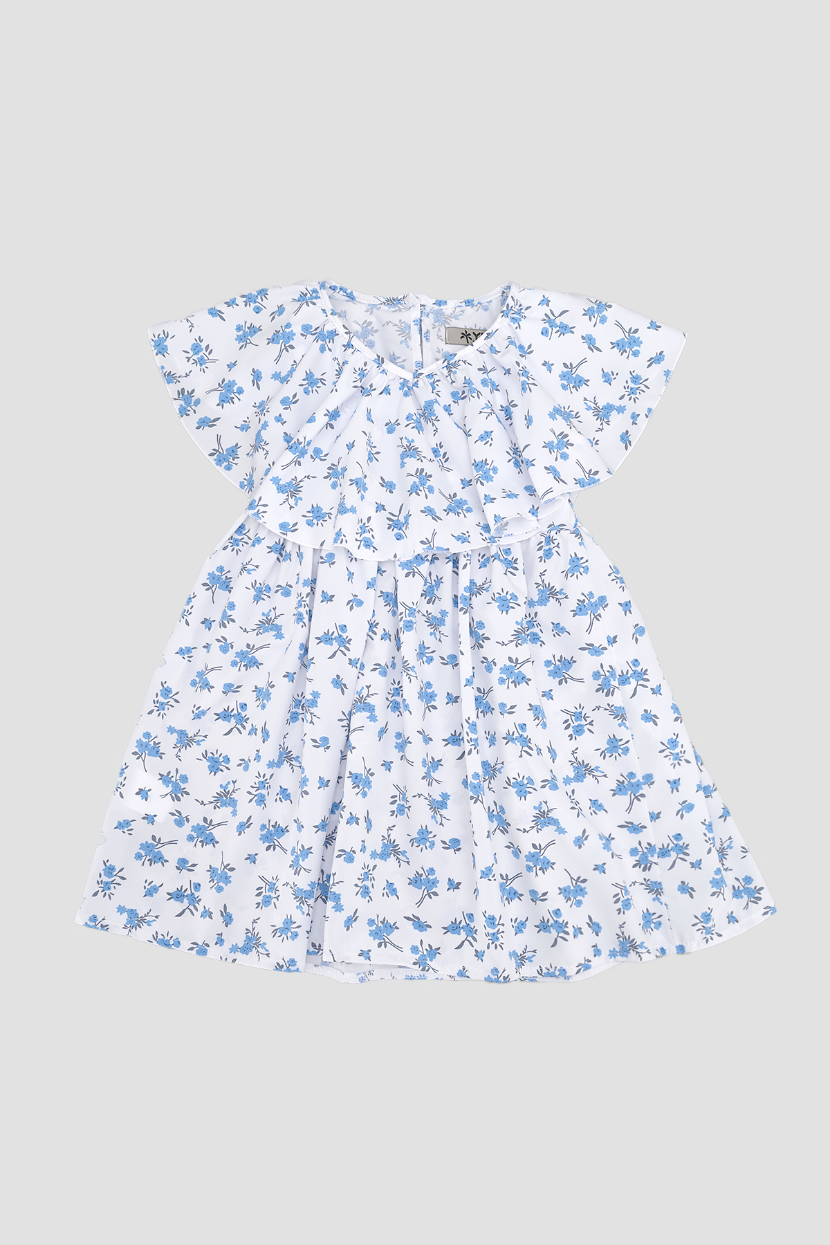 Сукня з коротким рукавом для дівчинки Yuki 116 Білий ЦБ-00247375 (SKT000986870)