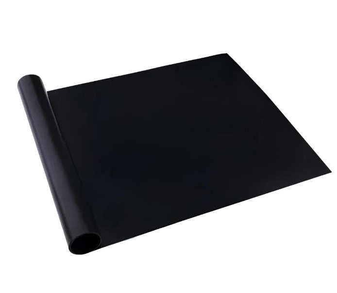 Тефлоновий килимок для гриля No Brand BBQ grill sheet з антипригарним покриттям 33x40 см Чорний (2104618536)