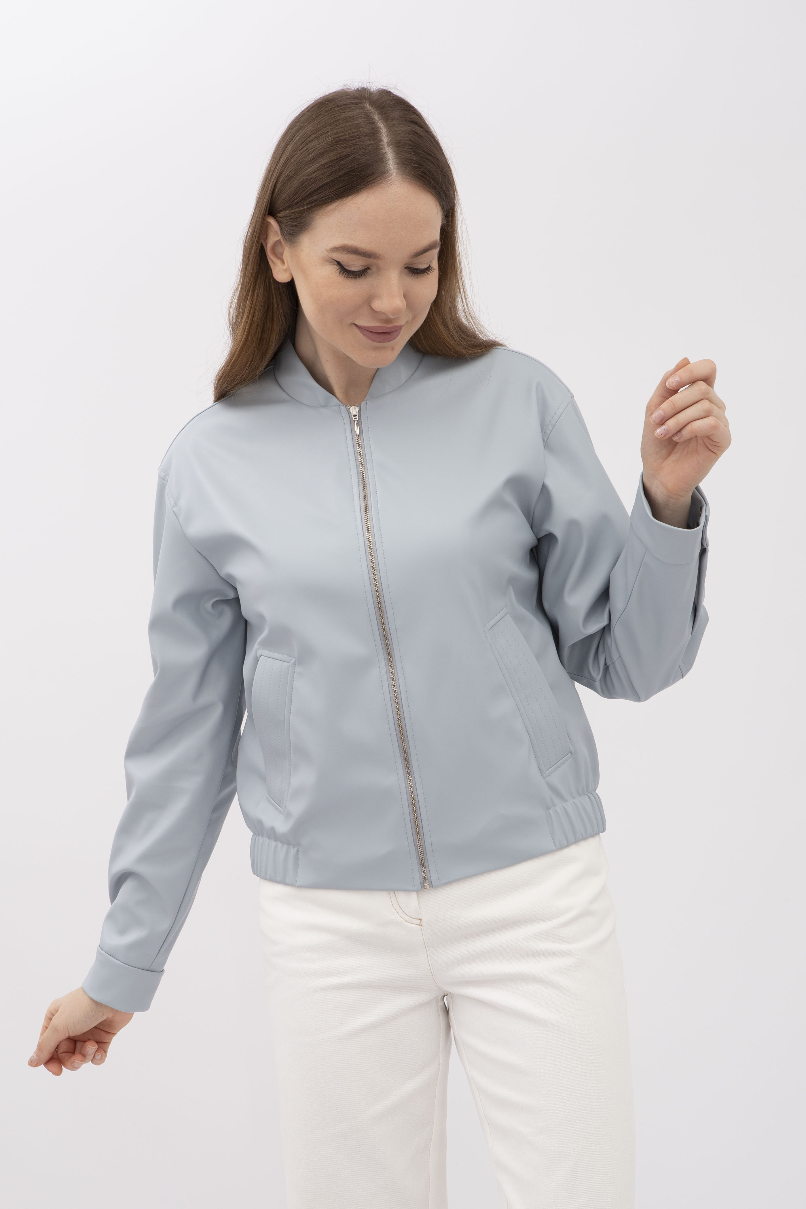 Бомбер Lesia Синій Дорея 02 42 (13676000042)