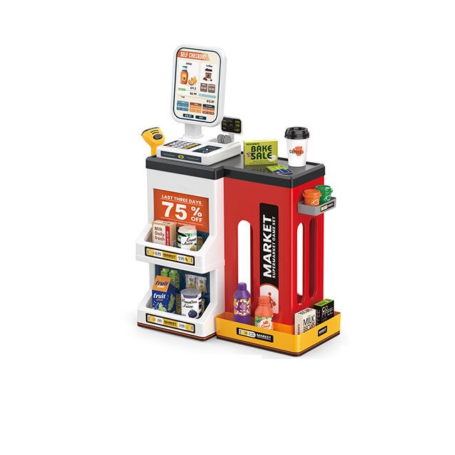 Ігровий супермаркет Yufeng 43х21х60 см Біло-червоний (166554)