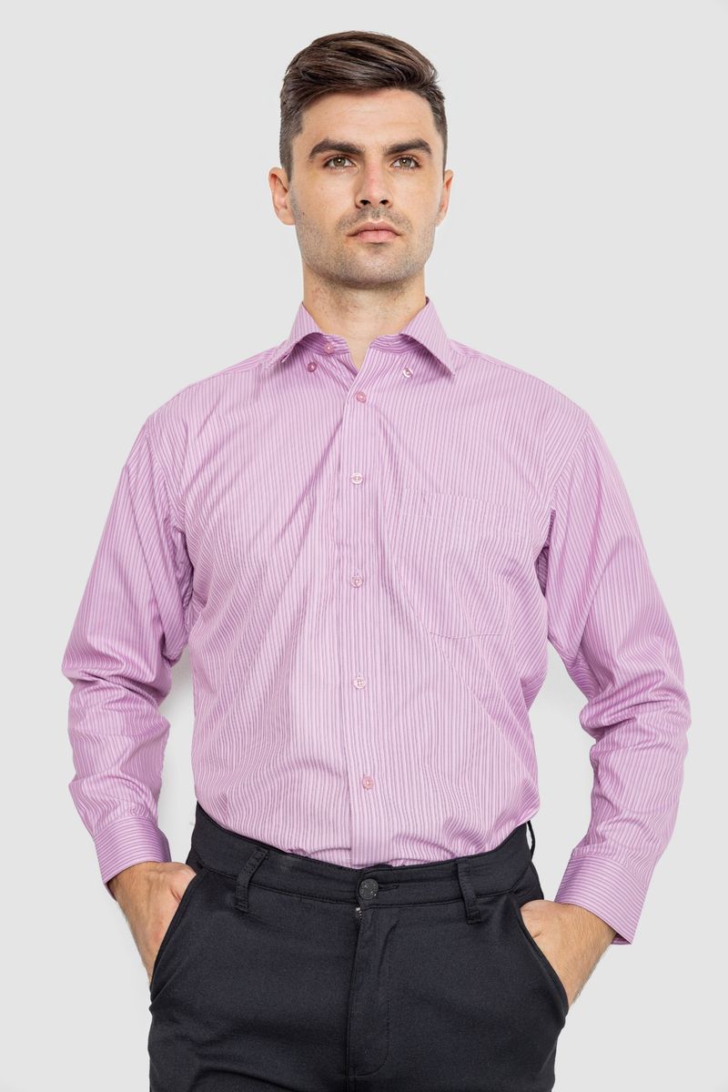 Сорочка чоловіча AGER Світло-бузковий 244R332 40 (112496_822821)