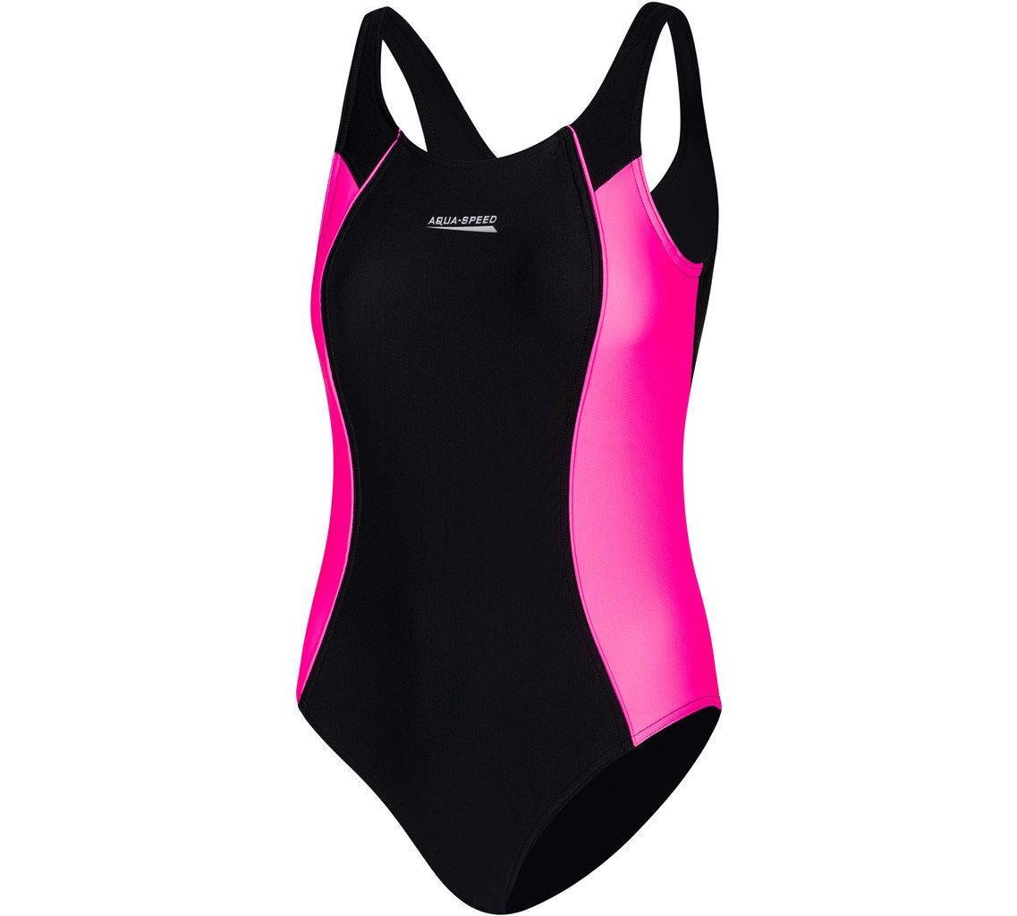 Купальник Aqua Speed ​​Luna 140 см Чорно-рожевий (1000-309-19-140)