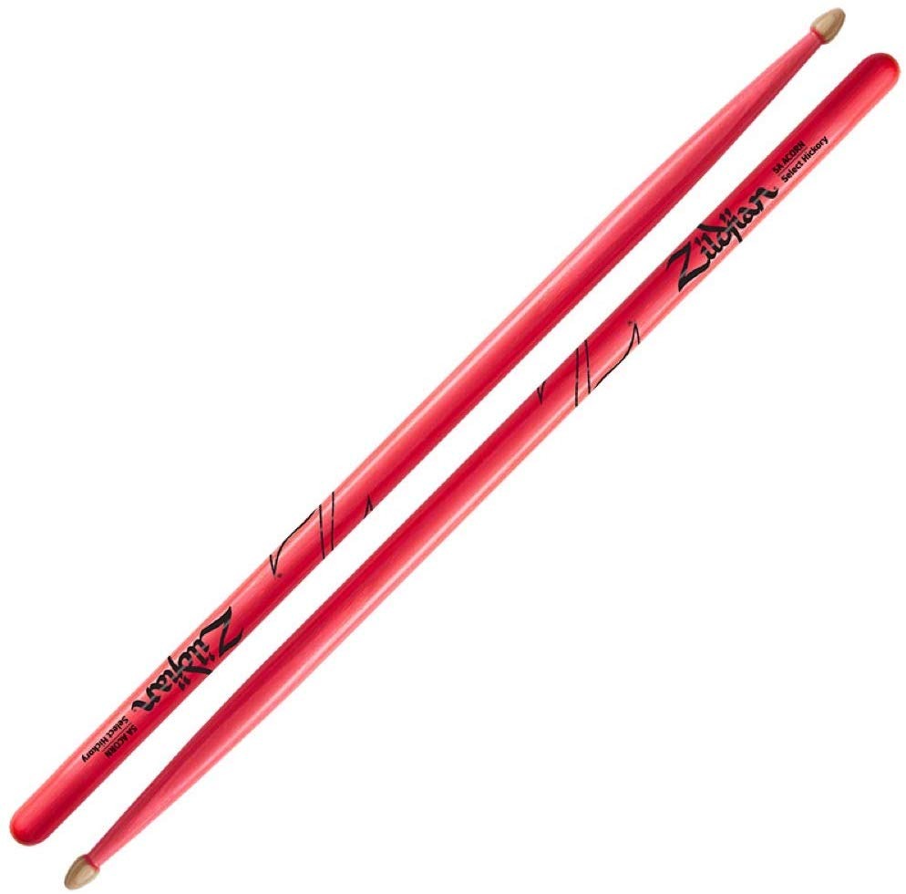 Барабанні палички Zildjian Z5AACDGP 5A Acorn Neon Pink Drumsticks