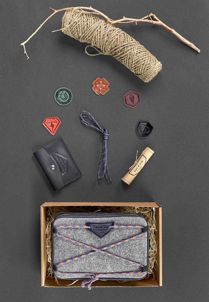 Набір скауту для хлопчиків BlankNote Нічне небо (BN-set-access-36)