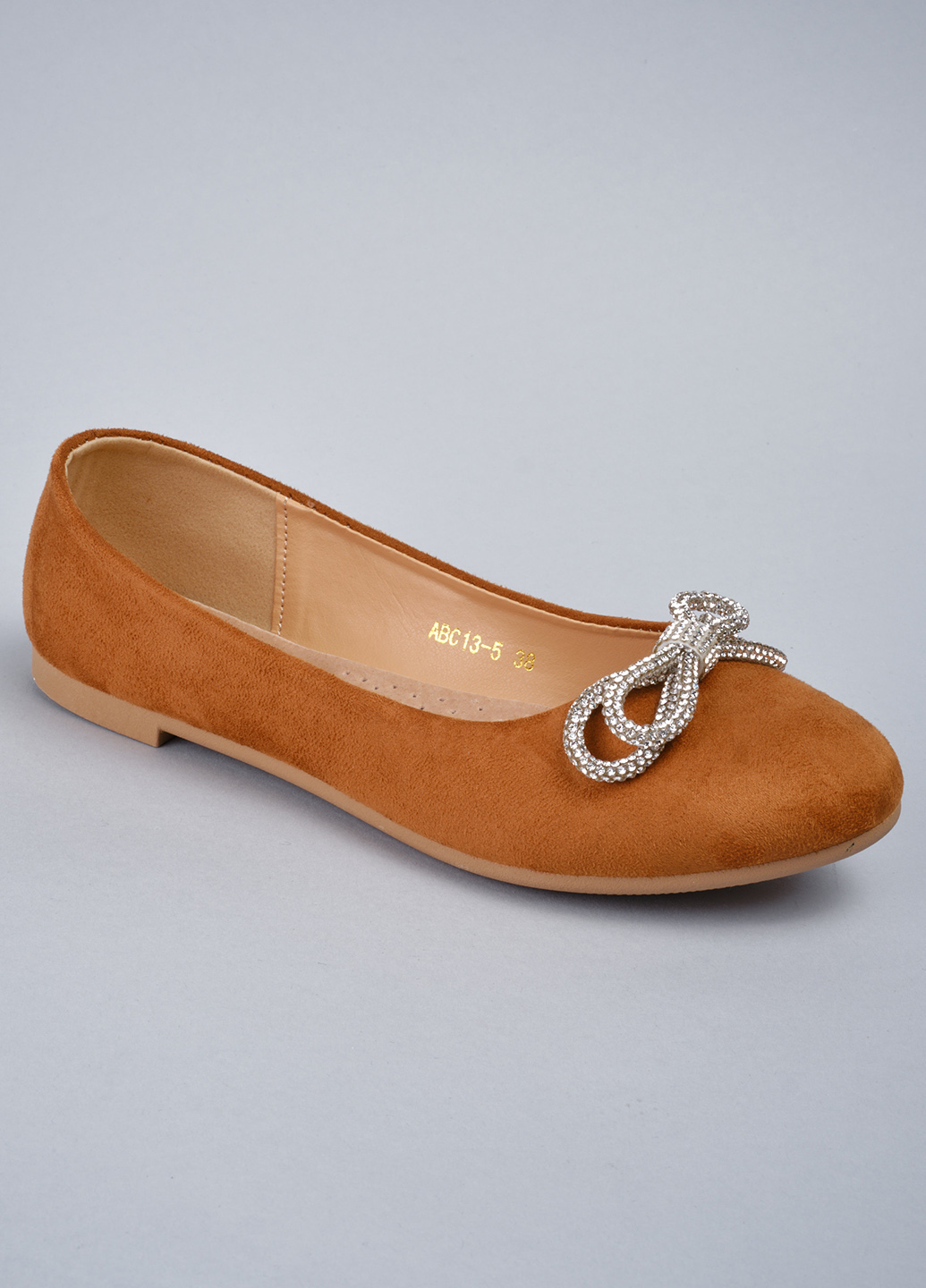 Балетки жіночі 343560 р.37 (22,5) Fashion Коричневий