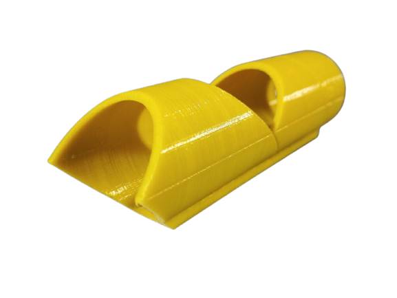 Шаблон для підрізання ізоляції труб No Brand 20-40 мм № 3 28x6 мм Жовтий (hub_je7prh)