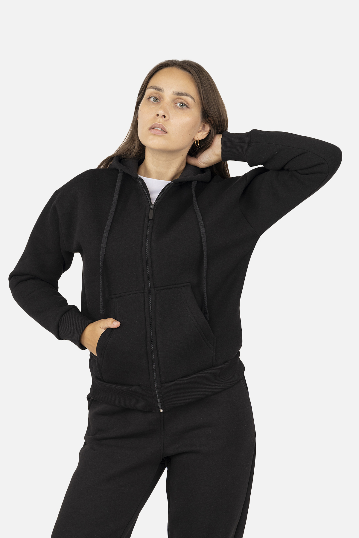 Жіноча толстовка Yuki S Чорний ЦБ-00254554 (SKT001004586)