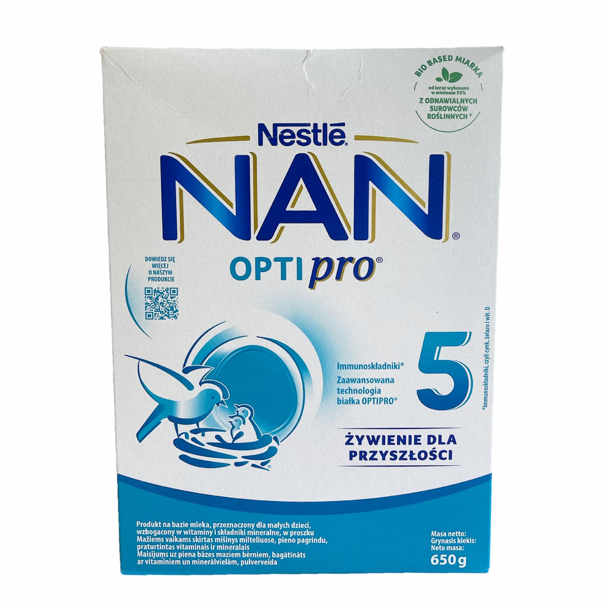 Суха молочна суміш NAN Opti Pro 5/ 650 г (104810774)