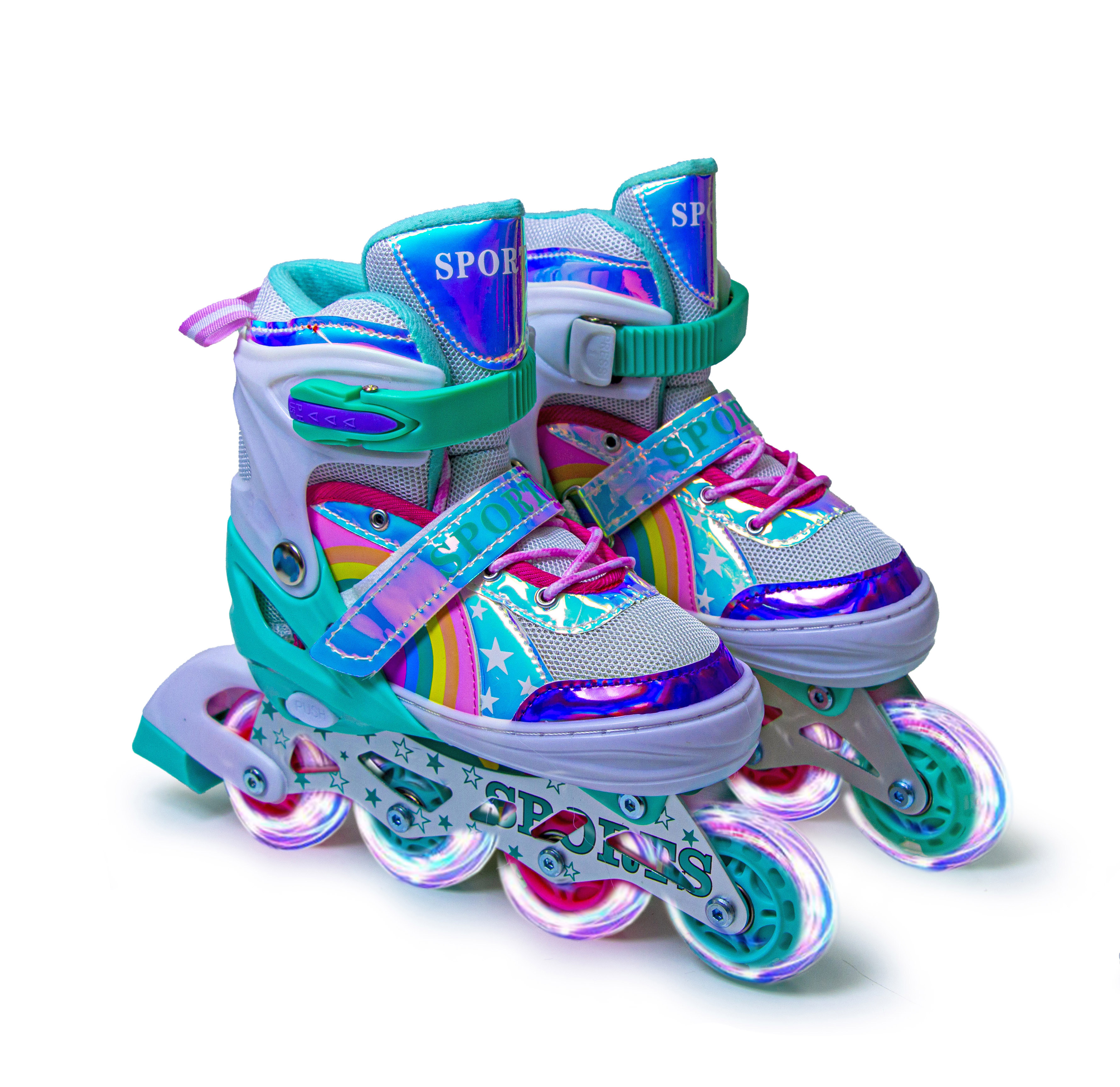 Розсувні ролики Scale Sports 34-37 Rainbow Tiffani (788705955)