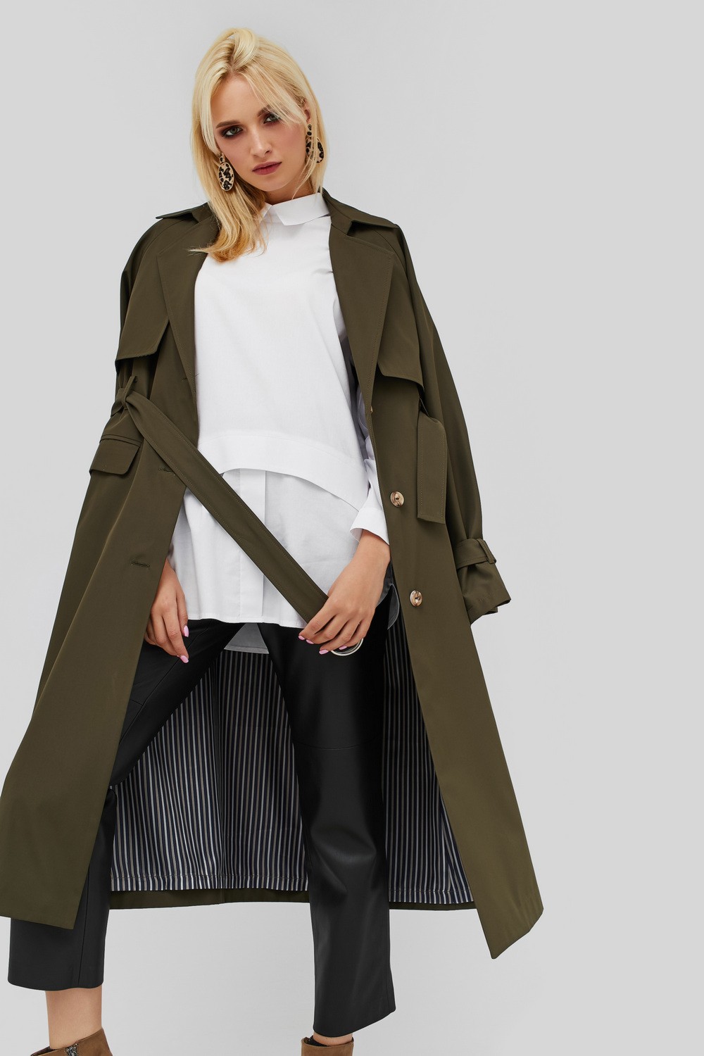 Плащ Cardo NAPOLI L(48) Хакі (CRD1806-0141-L)