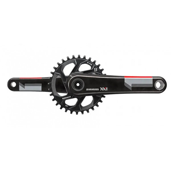 Шатуни Sram XX1 AM FC XX1 Q168 GXP 170 Red XSYNC DM 32T Чорний (1052-00.6118.332.000)