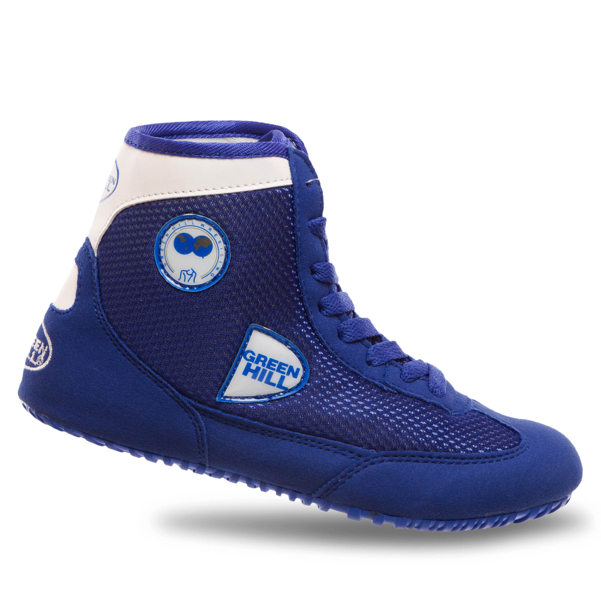 Борцовки замшеві GreenHill 3054 43 Синій