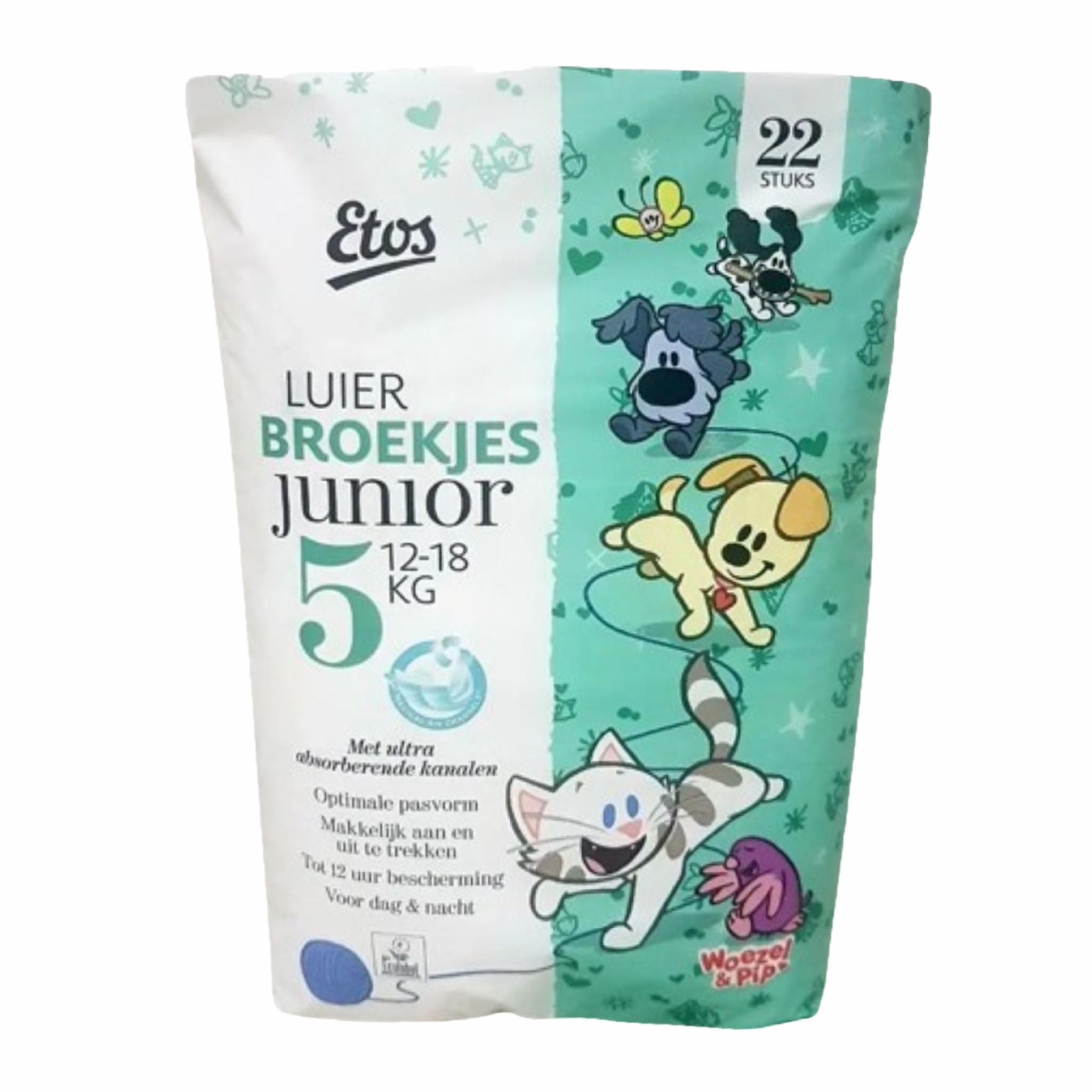 Підгузки-трусики Etos 5 Junior 12-18 кг 22 шт (105500087)