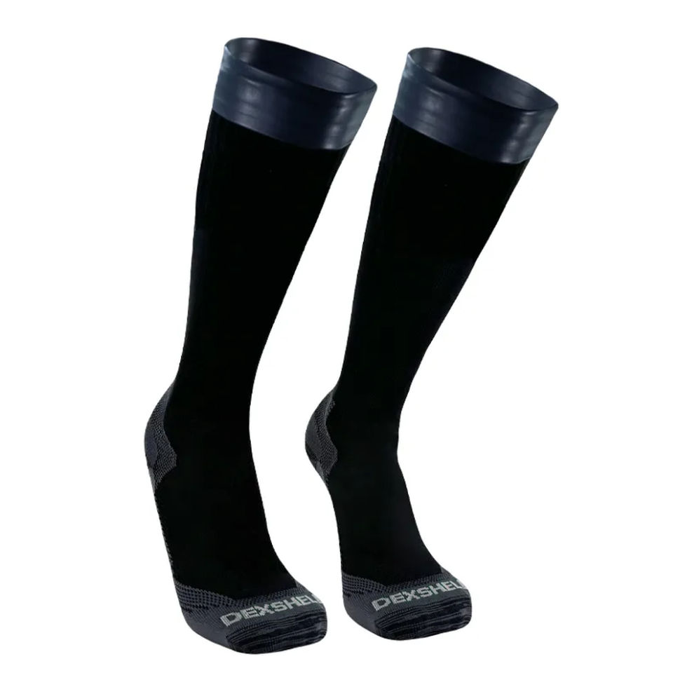 Високі водонепроникні шкарпетки Dexshell Wading Pro Socks Чорний XL 47-49