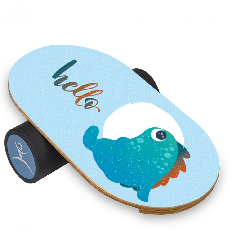 Дитячий баланс борд InGwest Hello Блакитний