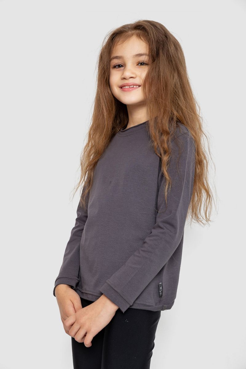 Лонгслів AGER Сірий 102R1532 128-134 см (112893_824372)