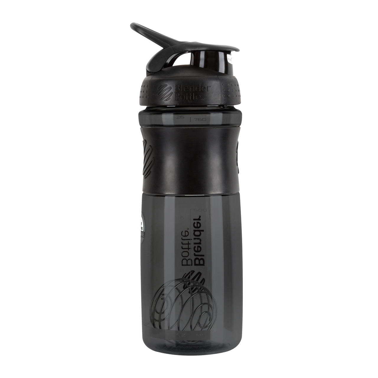 Шейкер спортивний пляшка BlenderBottle SportMixer 28oz/820ml Black (Original)