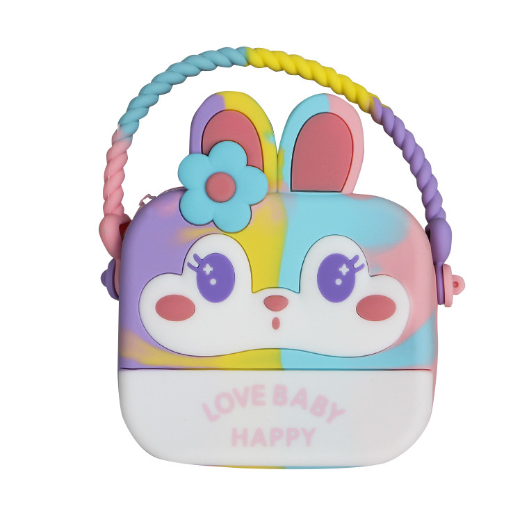 Дитяча сумка No Brand AG-028 Rainbow 12х16 см Кролик