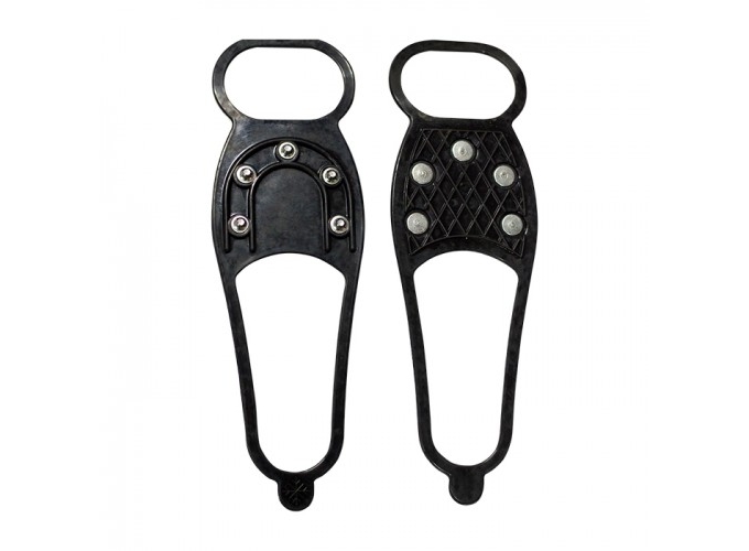 Льодоходи накладки на взуття антиковзкі на 5 шипів HMD Spike Чорний (185-18423041)