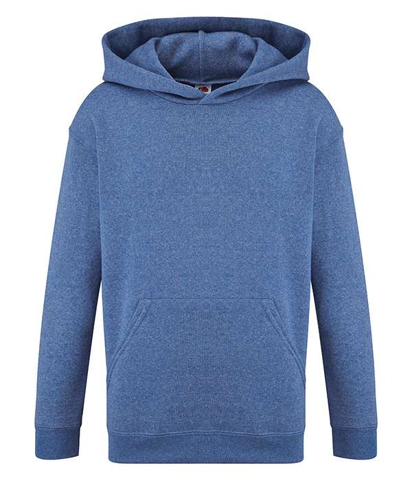 Худі Fruit of the loom hooded sweat Kids 128 см Синій (62-043-0)