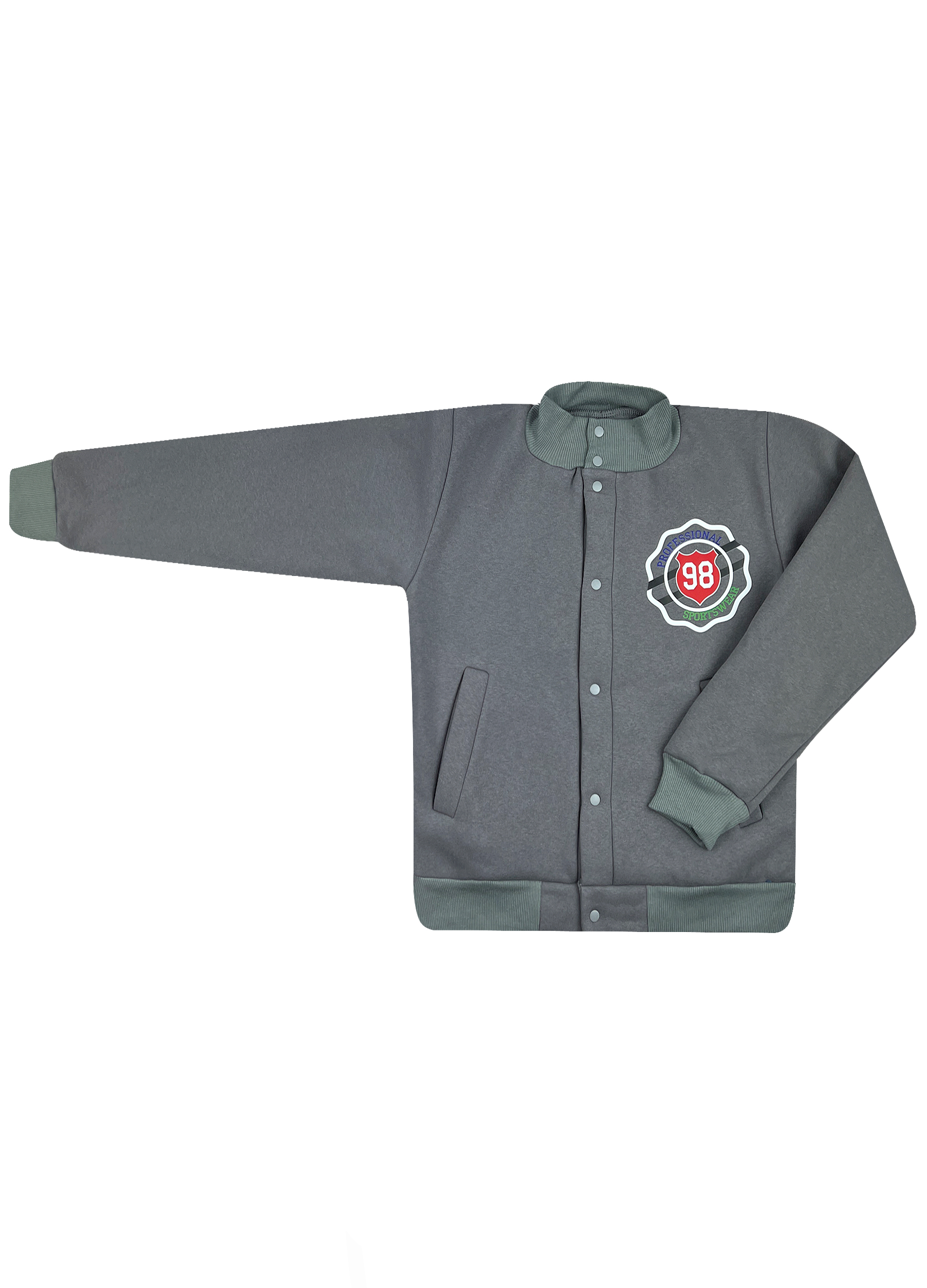 Бомбер для хлопчика Модельер 31832 42 Сірий (18087)